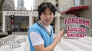 FORDHAM LINCOLN CENTER CAMPUS TOUR! | Wei Chen