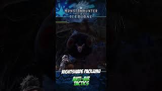 3 TIPS TO NIGHTSHADE PAOLUMU : MONSTER HUNTER WORLD ICEBORNE #shorts #fyp