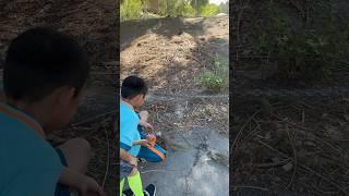 Omg it grabbing my finger! Soccer got canceled, went feed the #squirrels ️ instead. #wildanimals