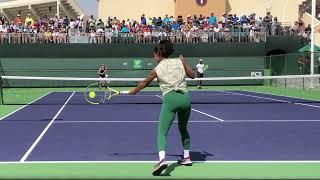 フェルナンデスのフォアハンドストローク（スロー）/ Leylah Fernandez Forehand Stroke Slow Motion