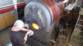 Oldest Paddle Steamer Engine in Australia - PS Melbourne, Murray River at Mildura