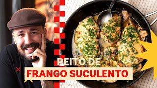 PEITO DE FRANGO SECO NUNCA MAIS COM ESSA RECEITA  | Léo Abreu