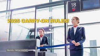 *NEW* Carry-On Rules You Need to Know in 2024 (Airlines WON’T Tell You!)