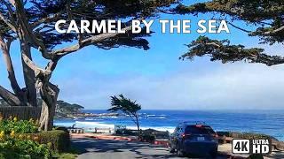 Carmel By The Sea 4K Scenic Drive | California Coast Driving Tour