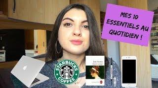 Mes 10 ESSENTIELS au quotidien ! (inspiration GQ video)