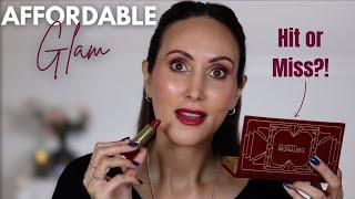 TESTING NEW DRUGSTORE MAKEUP! Featuring CATRICE Festive Treasures!