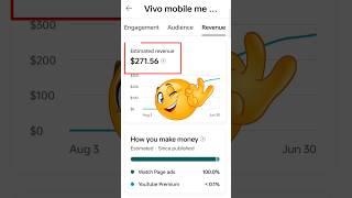 Youtube Earning Proof  Shorts Vs Long Video | Kitne views par kitna paisa  | #youtubeearning