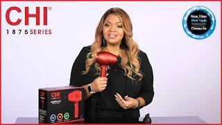 Meet the CHI Hair Dryer of the Future - CHI 1875 Series Advanced Ionic Compact Hairdryer