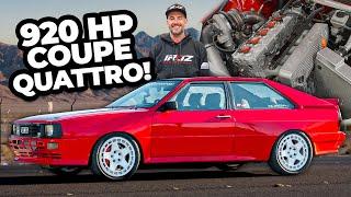 920HP Audi Quattro - AWD 5 Cylinder on STEROIDS! (Best Sounding Audi Ever?!)