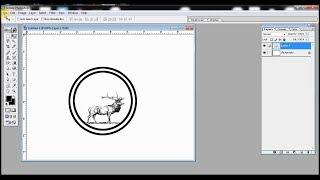 How to draw unfilled or no-filled circle in photoshop 7.0 by Tech-geekay