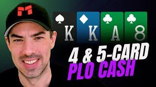 PLO $1000 on Coinpoker (4Card/5Card)