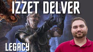 Izzet Delver | Lets Be Sweaty Try-Hards! | MTG Legacy | Magic The Gathering Gamplay