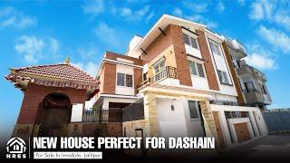 PERFECT DUPLEX HOUSE FOR DASHAIN IN LALITPUR | HOUSE TOUR | #forsale #lalitpur #nres #houseforsale