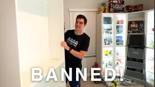 I got BANNED trying to buy LEGO Star Wars sets + NEW SHELVES! (MandR Vlog)