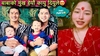 kayansh,diyansh's father's day  gone surprisedtwins couple