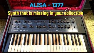 ALISA - 1377 / АЛИСА - 1377  Synth that is missing in your collection! HQ sound.