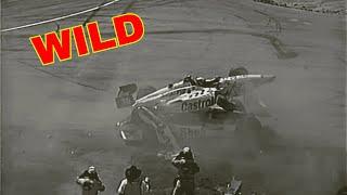 1998 CART Road America - Horror Crash Between Alex Barron and Bryan Herta