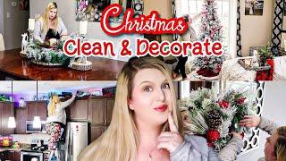 NEW CHRISTMAS CLEAN & DECORATE WITH ME 2019! CHRISTMAS DECOR! LIVING WITH CAMBRIEA