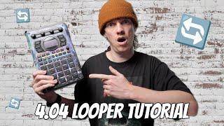 A full guide to the 4.04 LOOPER MODE!  (SP404-MK2 Tutorial)