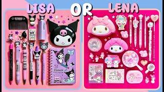 Lisa or Lena (Sanrio Edition) Long Compilation | iQuiz #lisa #lena #sanrio #kuromi #kawaii #iquiz