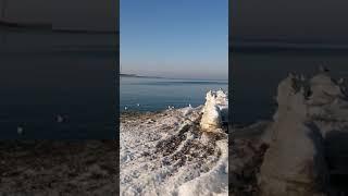 Красота балтийского моря в зимний период