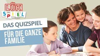 LÜK-DAS SPIEL. Der völlig verdrehte Quizspaß für die ganze Familie.