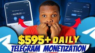 How To Turn On Telegram Monetization From Day 1 | Earn money per Day | Make money online 2024