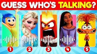 Guess Who's Talking Disney Quiz | Guess the VOICE of Disney Characters ️