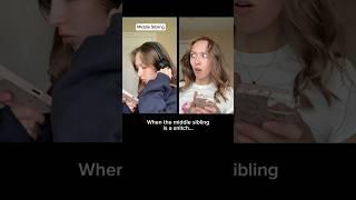 #pov When your middle sibling is a snitch so you have to talk in code… IB: ​⁠@thejessicakaylee