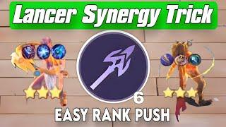 LANCER SYNERGY TRICK ! EASY PUSH RANK. MAGIC CHESS BEST SYNERGY 2024.