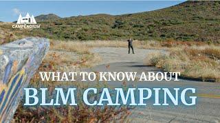 What to Know About BLM Camping