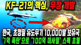 한국, 초정밀 유도무기 10,000발 보유국 | ‘1억 폭탄’으로 ‘100억 미사일’ 스펙 초월