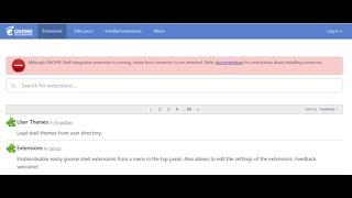 Gnome extension error SOLVED EASY (Zorin OS, Ubuntu 22.04)