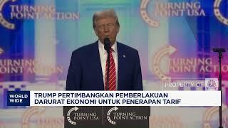 Trump Kaji Pemberlakuan Status Darurat Ekonomi Nasional