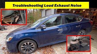 Troubleshooting Loud Exhaust Noise - Nissan Sentra/Altima (Really Any Vehicle). With links to parts.
