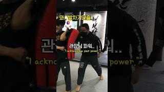 발차기 vs 손