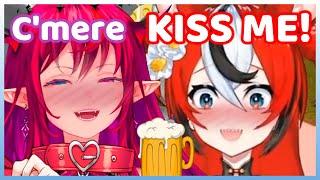 Bae and IRyS Get Drunk and KISSED each other on New Year! (Hololive)