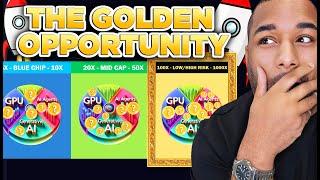 The "GOLDEN OPPORTUNITY" To Make $MILLIONS In Ai Crypto! - ALL IN THIS VIDEO!! #1