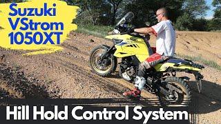 Suzuki VStrom 1050 XT | Hill Hold Assist Function (Does it Work in the Dirt?)