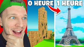 J'ai donné 1 HEURE à ces 10 joueurs pour construire CE QU'ILS VEULENT sur Fortnite...