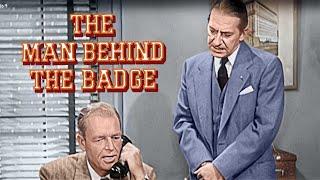 "Man Behind The Badge"  S2E14  "The Case of the Deadly Delicacy" Charles Bickford  James Millican