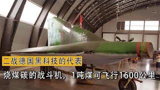 二戰德國黑科技的代表，燒煤碳的戰鬥機，1噸煤可飛行1600公裏