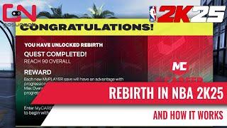 Rebirth in NBA 2K25 and How it Works