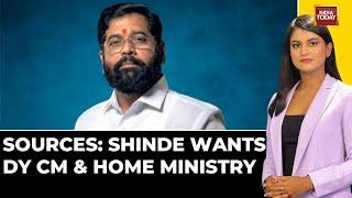 Maharashtra Govt Formation: Eknath Shinde Demands Home Ministry, Fadnavis Meets BJP High Command