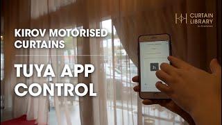 Kirov Motorised Curtain | Mobile App Control, At The Touch Of Your Fingertips