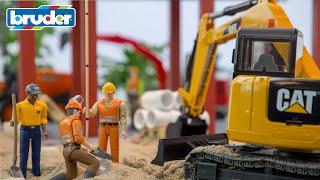 Bruder Construction Toys are "just like the real thing"