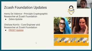 Zebra and FROST updates from Zcash Foundation - Zcash Zeal Call - July 28, 2020