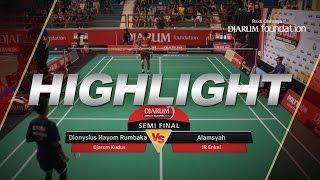 Dionysius Hayom Rumbaka (Djarum Kudus) VS Alamsyah (JR Enkei)