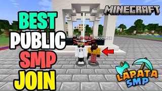  Join Best Survival Public Smp Server For Minecraft  | Java + PE | 24/7 Online | Free To Join 