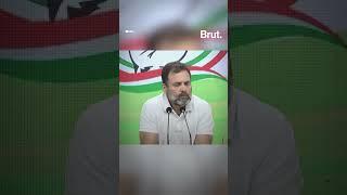 Rahul Gandhi addressed the press reiterating the allegations that he had made on several platforms